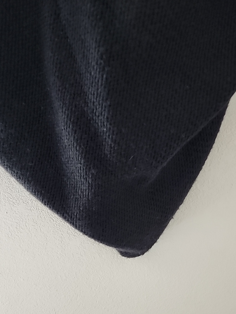 Marcella Palmer Knit Sweater Contemporary Asymmetric Wool Blend Black Sz Medium - Picture 6 of 15